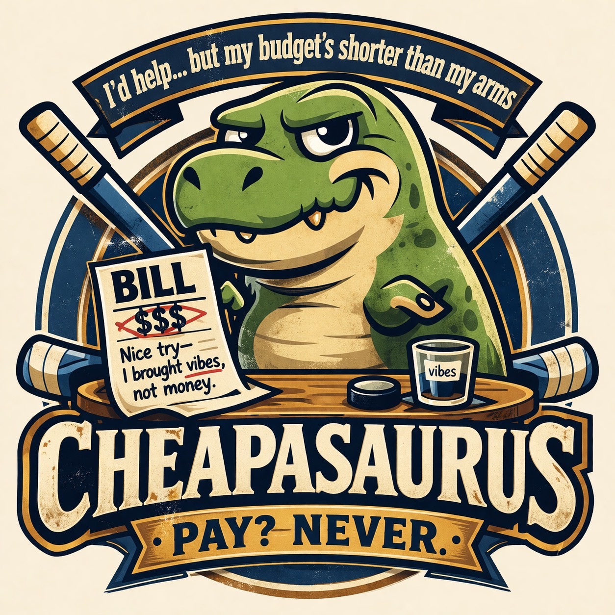 Cheapasaurus — logo